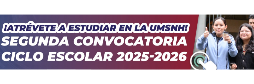 Convocatoria nuevo Ingreso 2025-2026